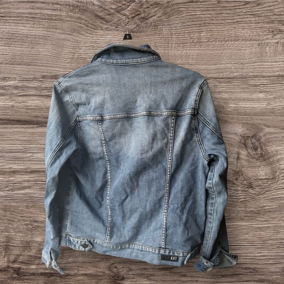 Kut from the Kloth Jacqueline Denim Jacket Size Small - Picture 4 of 7